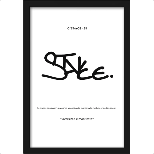 Quadro C-OVER aesthetic STAYCE ©