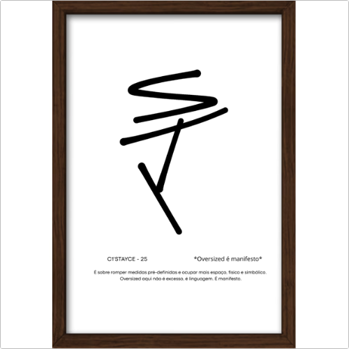 Quadro A-OVER aesthetic STAYCE ©