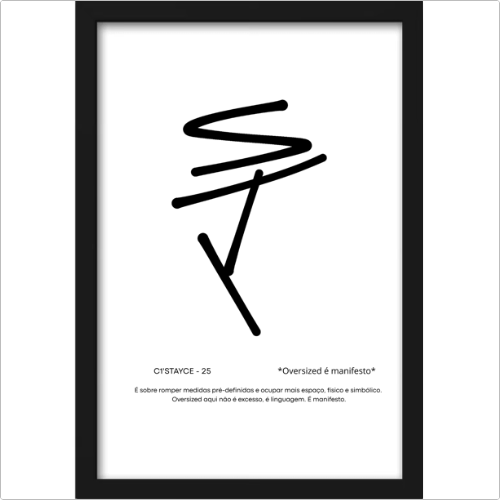 Quadro A-OVER aesthetic STAYCE ©