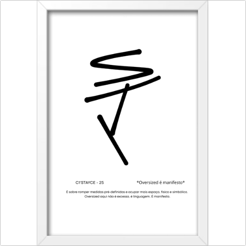 Quadro A-OVER aesthetic STAYCE ©